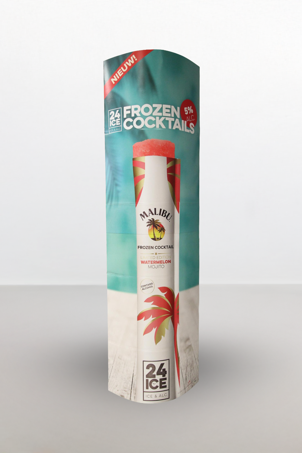 24 Ice Frozen Cocktail - Malibu - Ellipse - Holbox Shop Direct