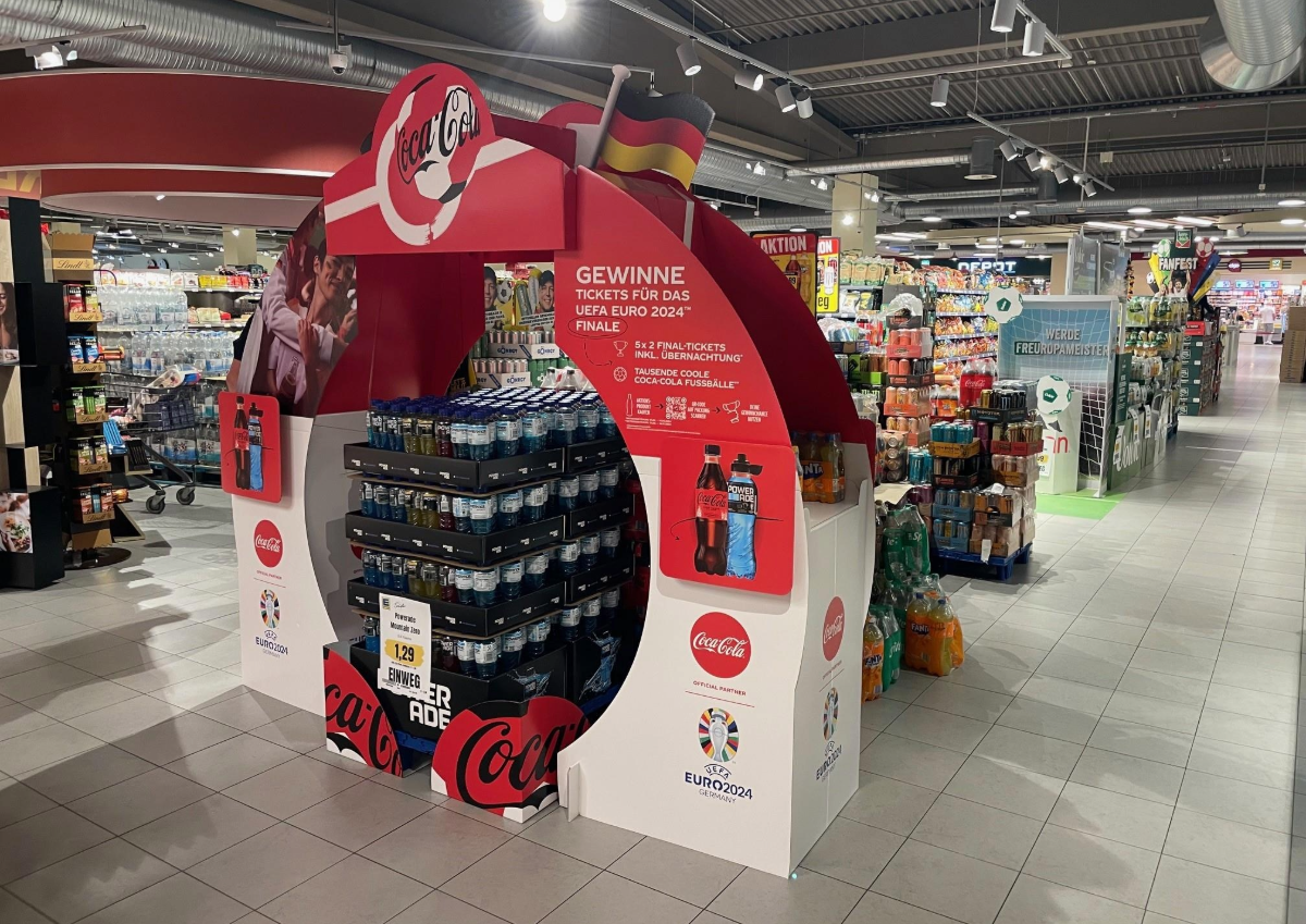 Kartonnen Coca Cola - Holbox