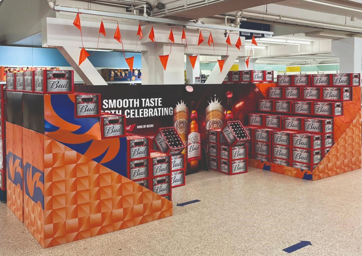 Kartonnen stadion Bud - Holbox Shop Direct