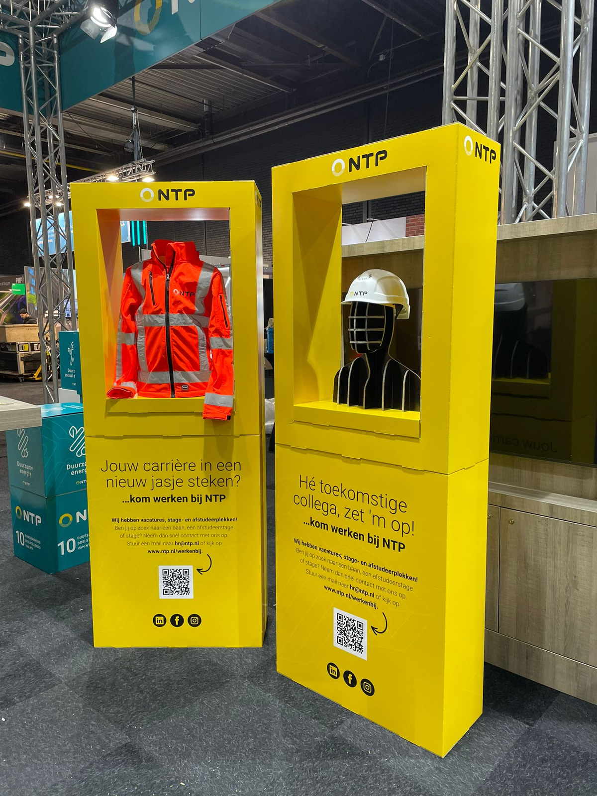 Kartonnen beursstand NTP - Holbox Shop Direct