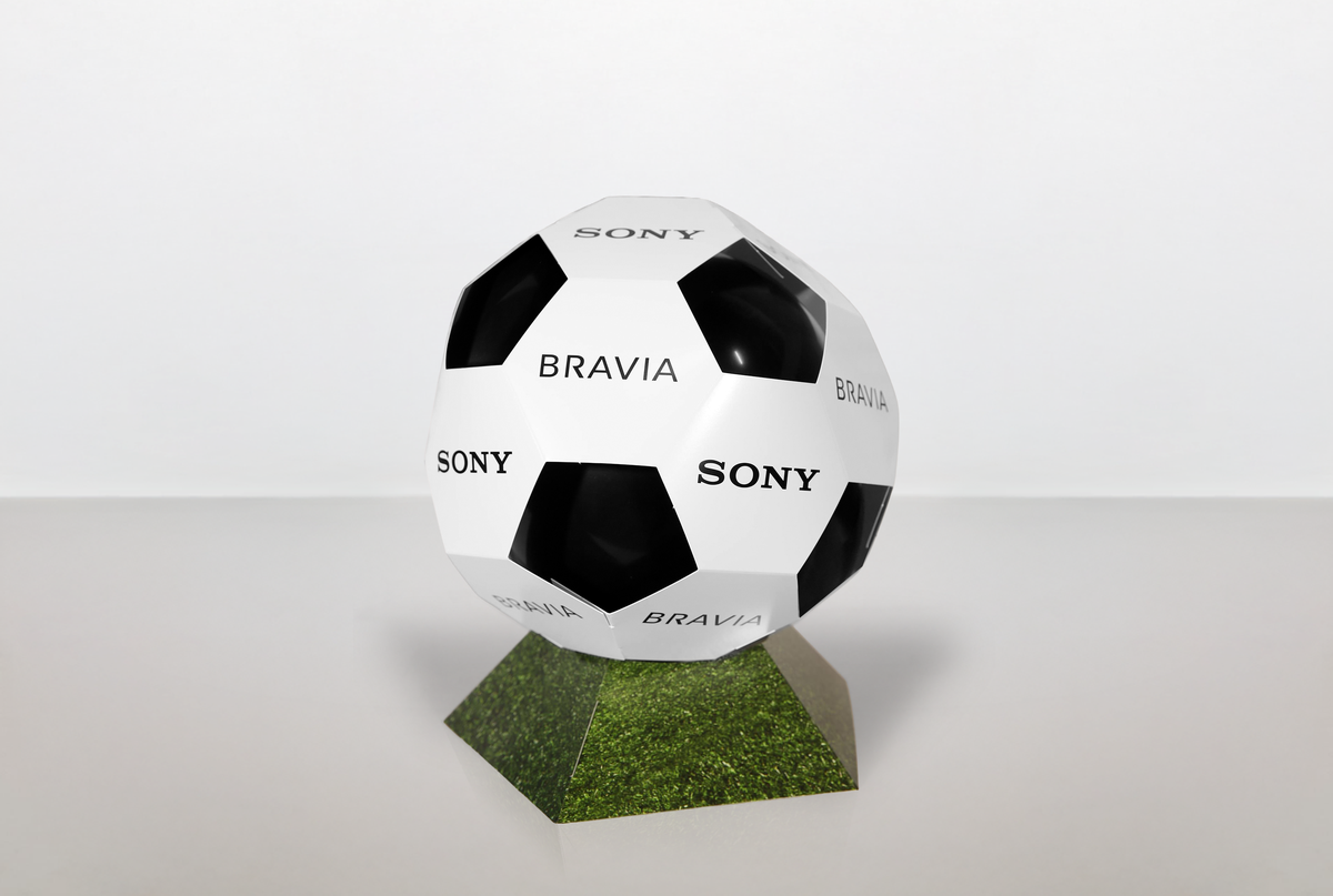 Kartonnen voetbal wk - Holbox Shop Direct