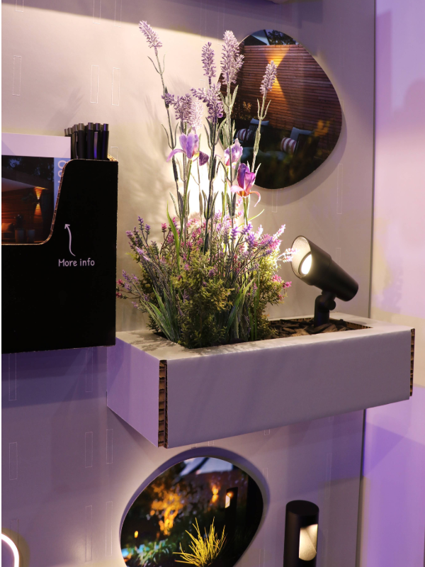 Kartonnen showroomdisplay Hamulight - Holbox Shop Direct