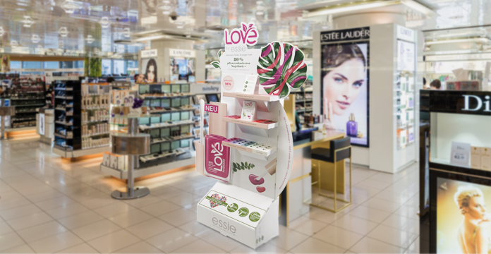 Kartonnen Cosmetica Displays