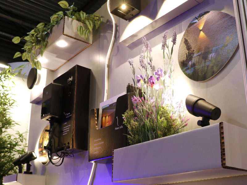 Kartonnen showroomdisplay Hamulight - Holbox Shop Direct