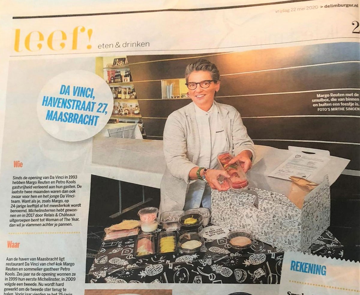 Dinerbox eigen ontwerp gemaakt van karton door Holbox 
Shopdirect Inspiratie 