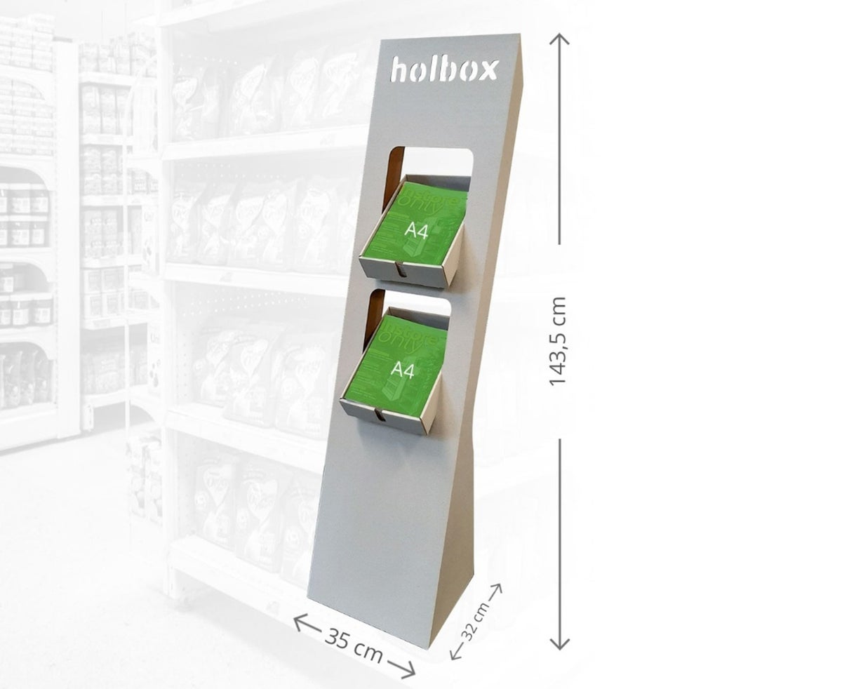 Folderdisplay Karton Holbox Shopdirect 
