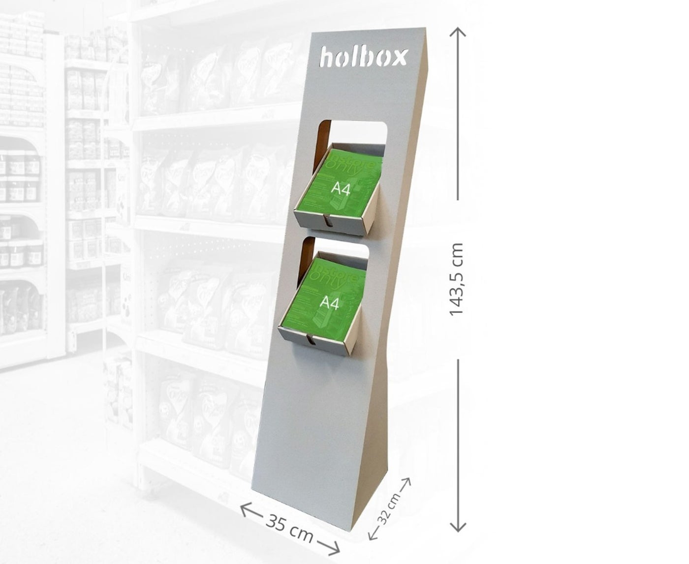 Folderdisplay Karton Holbox Shopdirect 

