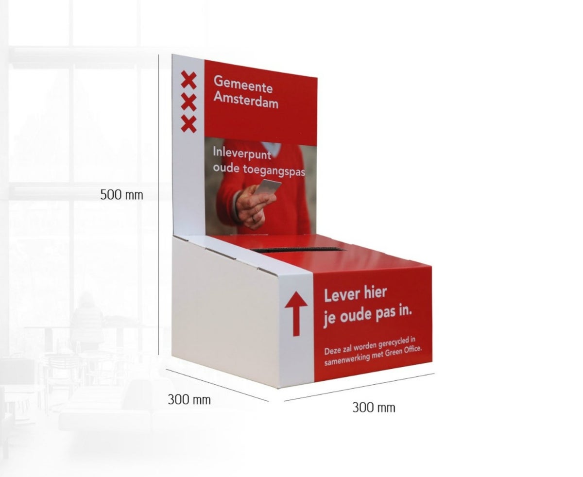 Counter return box