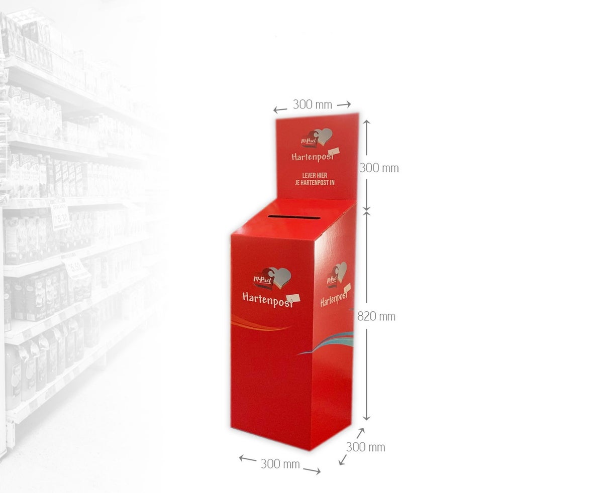 Return box / donation box - low top card