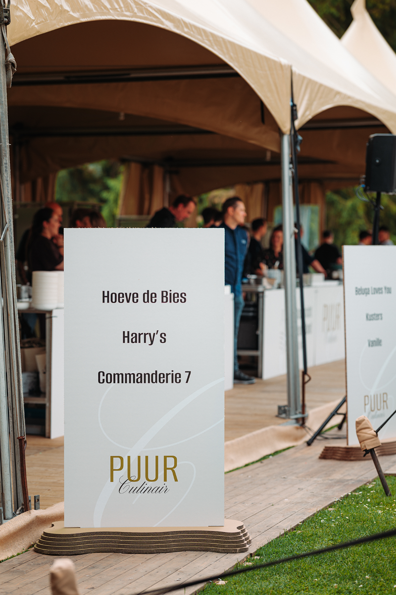 Organic Re-board Paneel - PuurCulinair Maastricht
