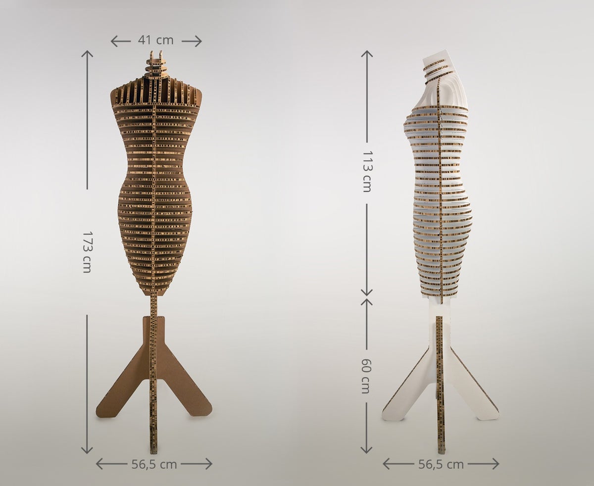 Re-board mannequin | Brown