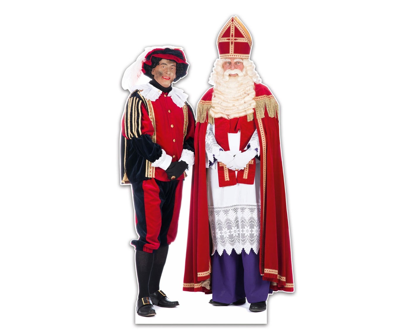 Levensgrote Roetveegpiet en Sinterklaas