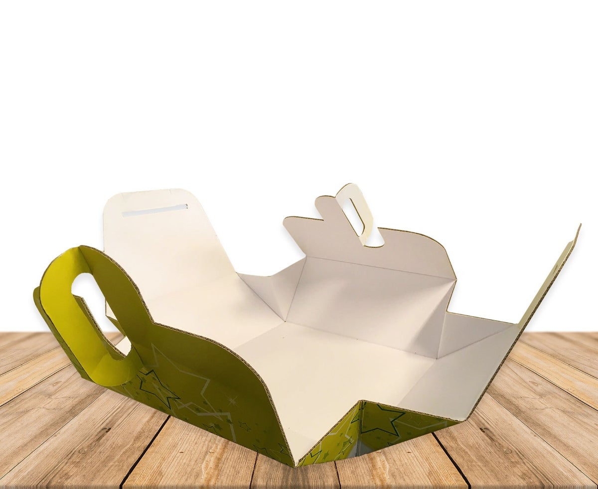 Taartverpakking met opdruk