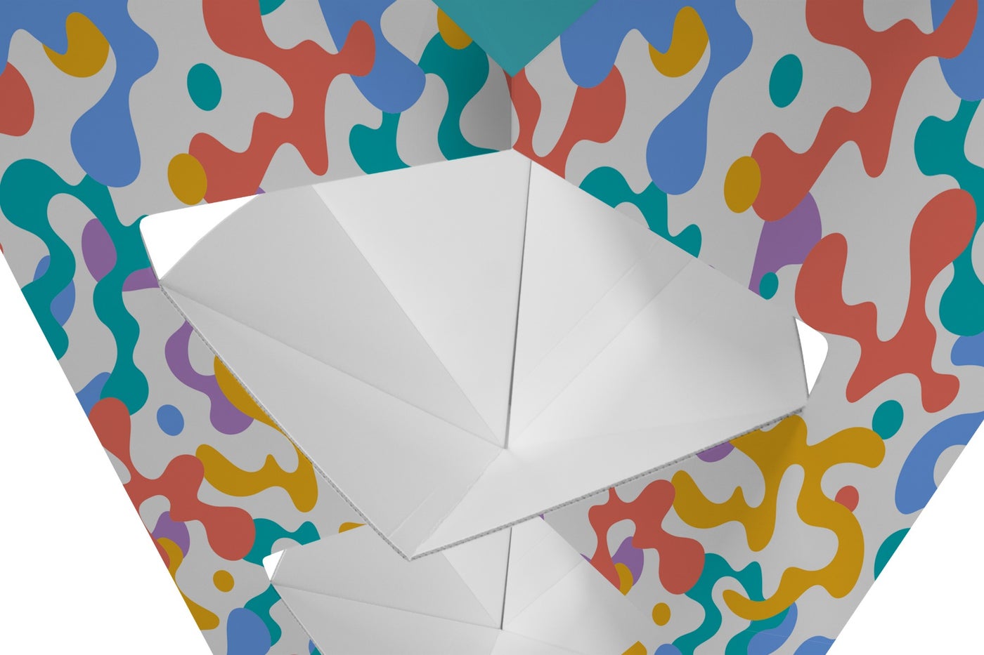 Tower Dumpbin – 3 product compartments – detail view