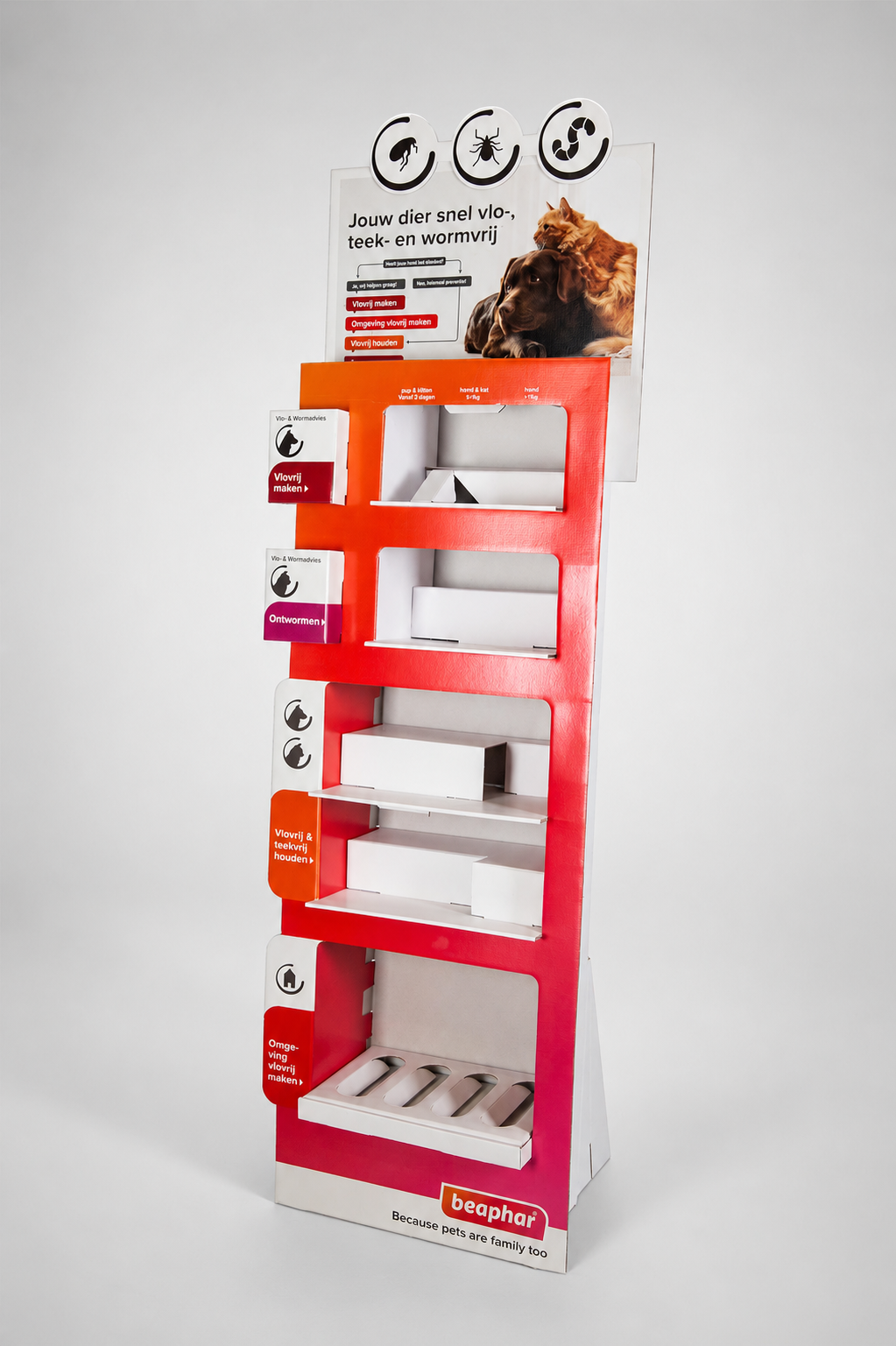 Beaphar - Inspiratiecase dierenvoeding - Vloerdisplay 2 - Holbox Shop Directpng Beaphar - Inspiratiecase dierenvoeding - Vloerdisplay 2 - Holbox Shop Directpng
