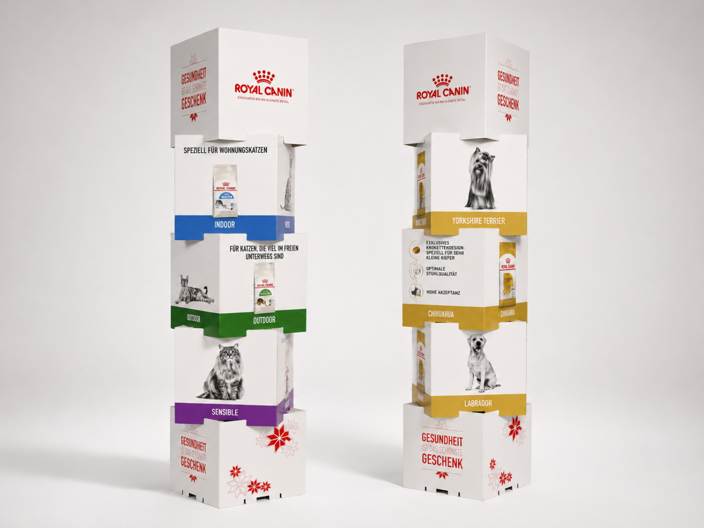 Royal Canin - Inspiratiecase dierenvoeding - Stapelkubussen - Holbox Shop Direct Royal Canin - Inspiratiecase dierenvoeding - Stapelkubussen - Holbox Shop Direct