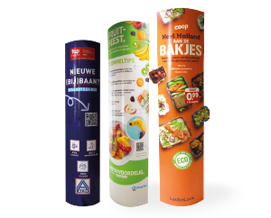 Kartonnen Ellipse zuilen in diverse formaten Kartonnen Ellipse zuilen in diverse formaten