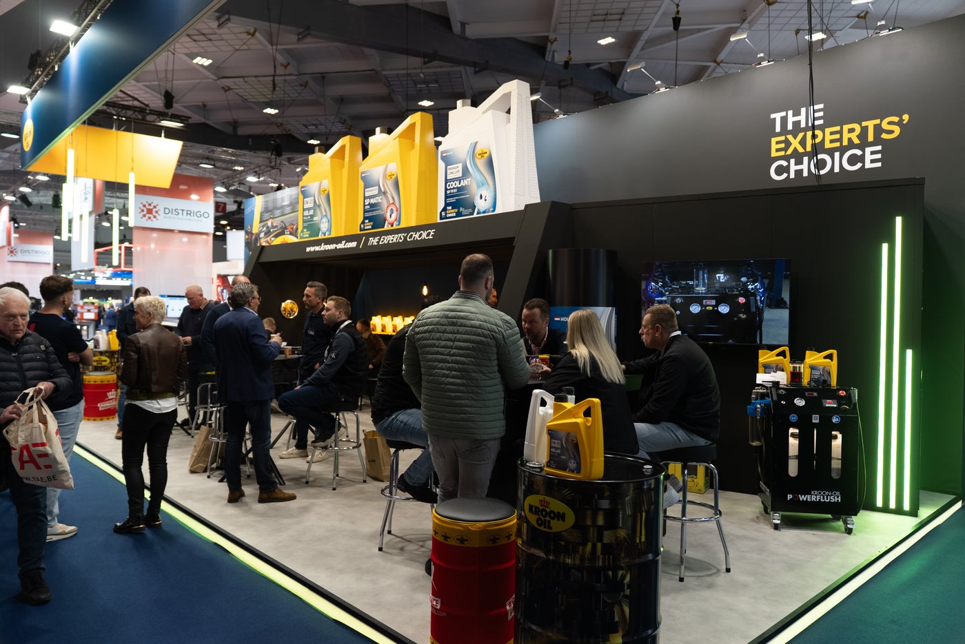 Beursstand Kroon Oil - Holbox Shop Direct - aanzicht rechts Beursstand Kroon Oil - Holbox Shop Direct - aanzicht rechts