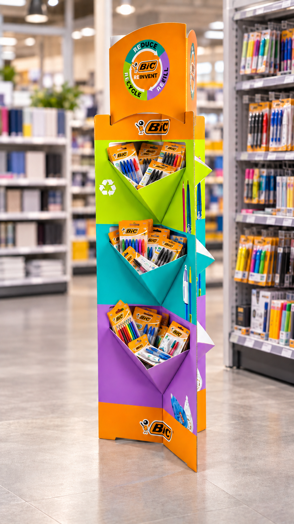 Dumpbin Display - Tower - BIC - Holbox Shop Direct Dumpbin Display - Tower - BIC - Holbox Shop Direct