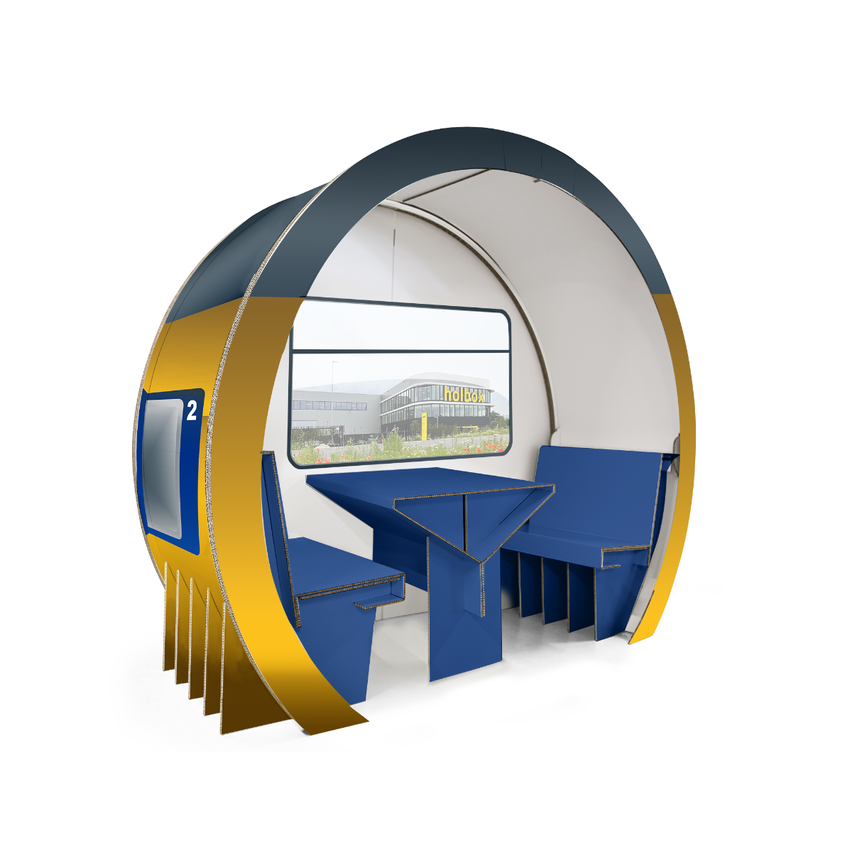 Cardboard MeetingBox Cardboard MeetingBox