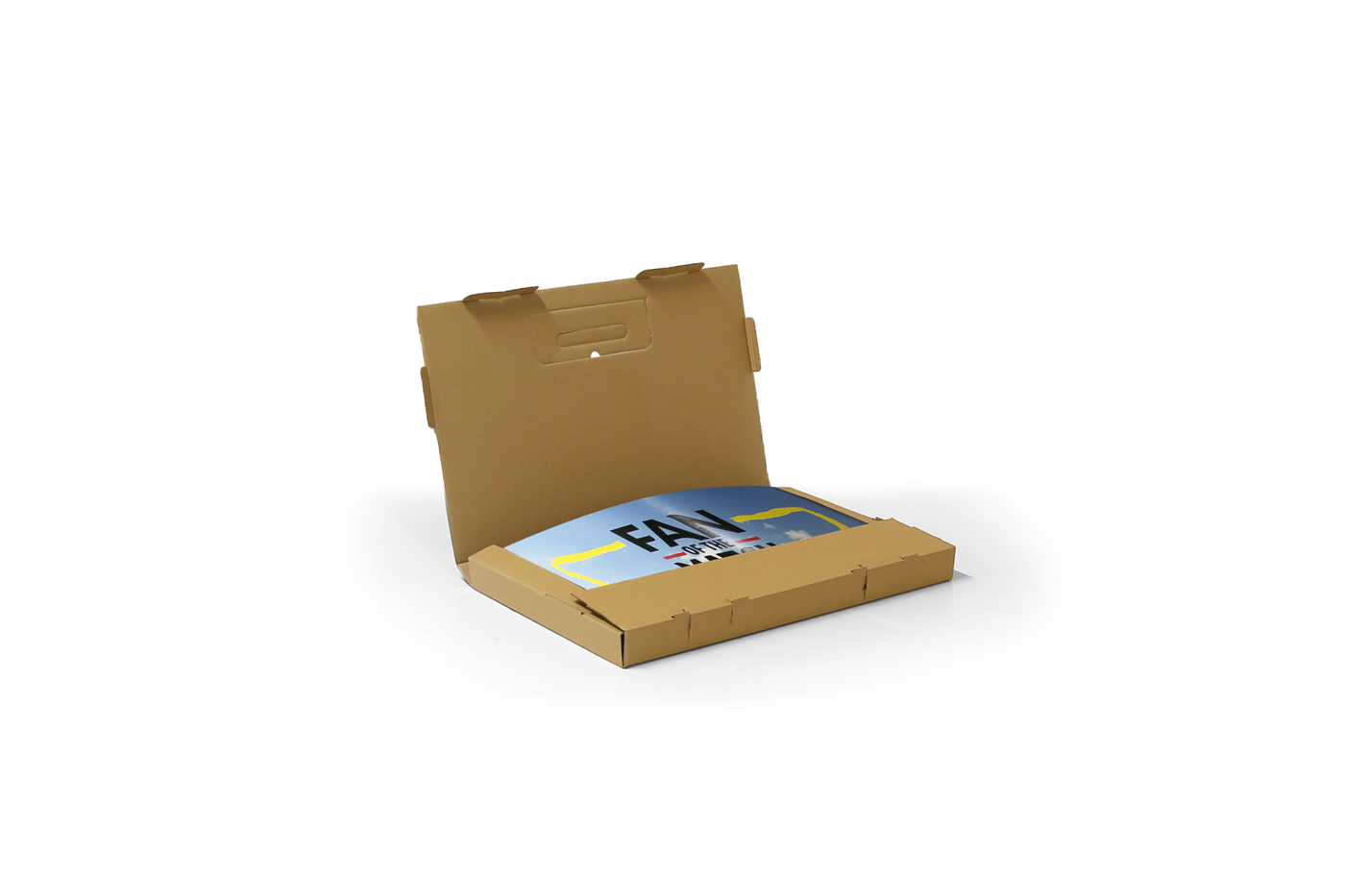 Cardboard Ellipse Display 650 x 2100 – portable box Cardboard Ellipse Display 650 x 2100 – portable box