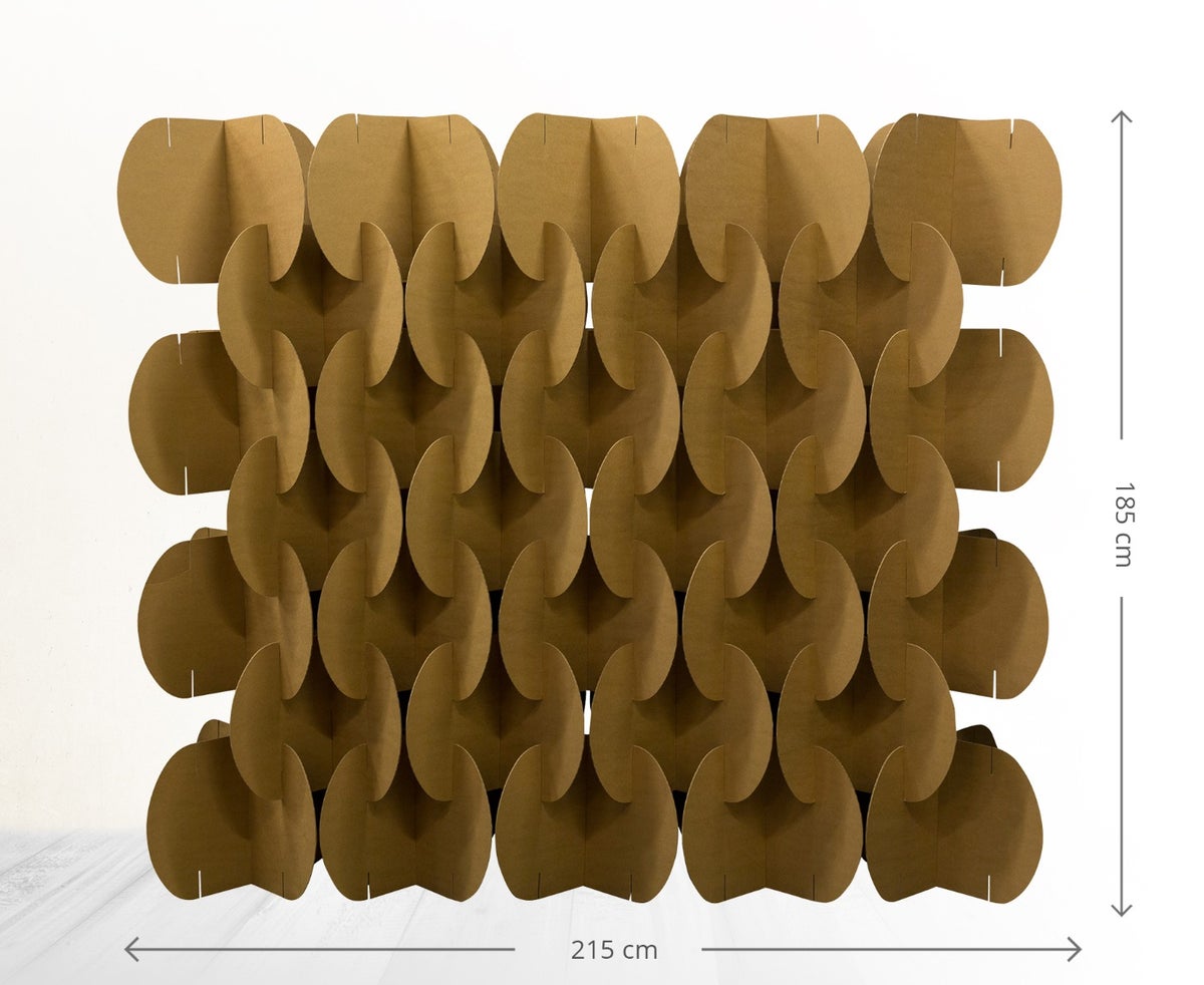 Cardboard wall Cardboard wall