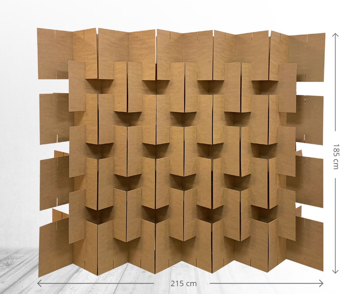 Cardboard wall Cardboard wall