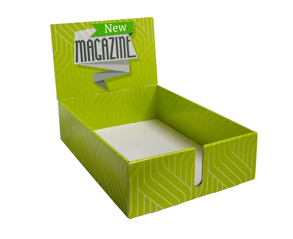 Counter display for magazines