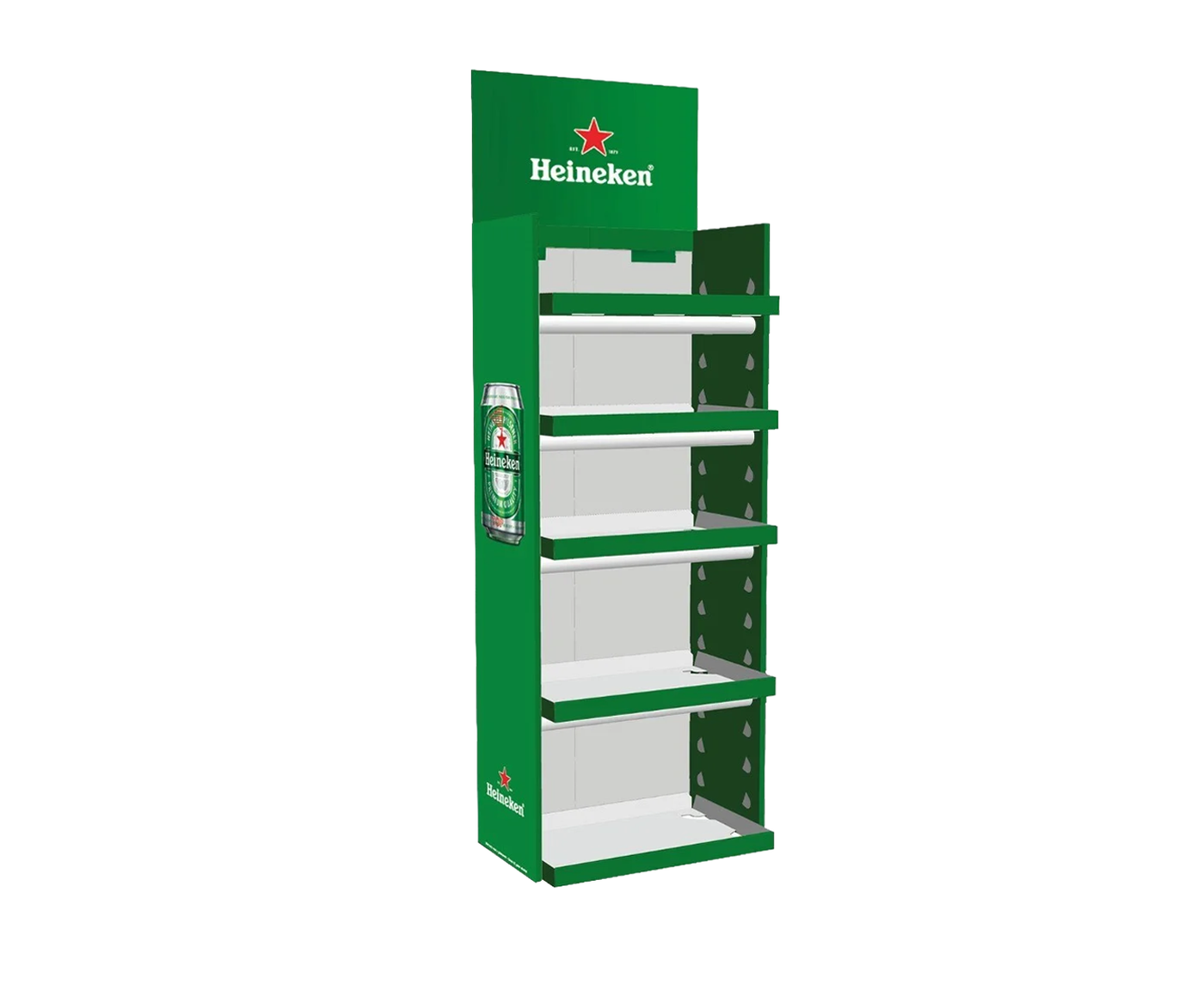 Pallet display with tubes REGULAR | 60 x 40 | up to 15kg per tray | Various options