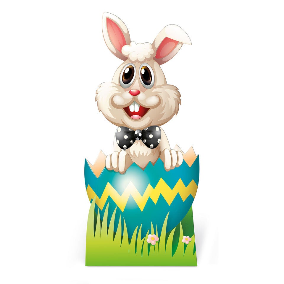 Life-size Easter bunny