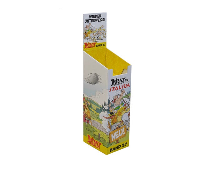 Floor displays for magazines and leaflets