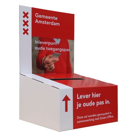 Counter return box