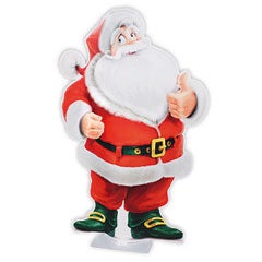 Cardboard Santa CONTOUR Display | 163.4 cm high