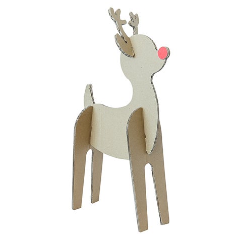 Cardboard reindeer | 49.5 cm high