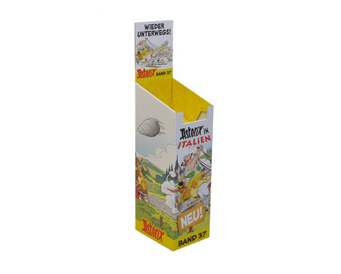 Floor displays for magazines and leaflets